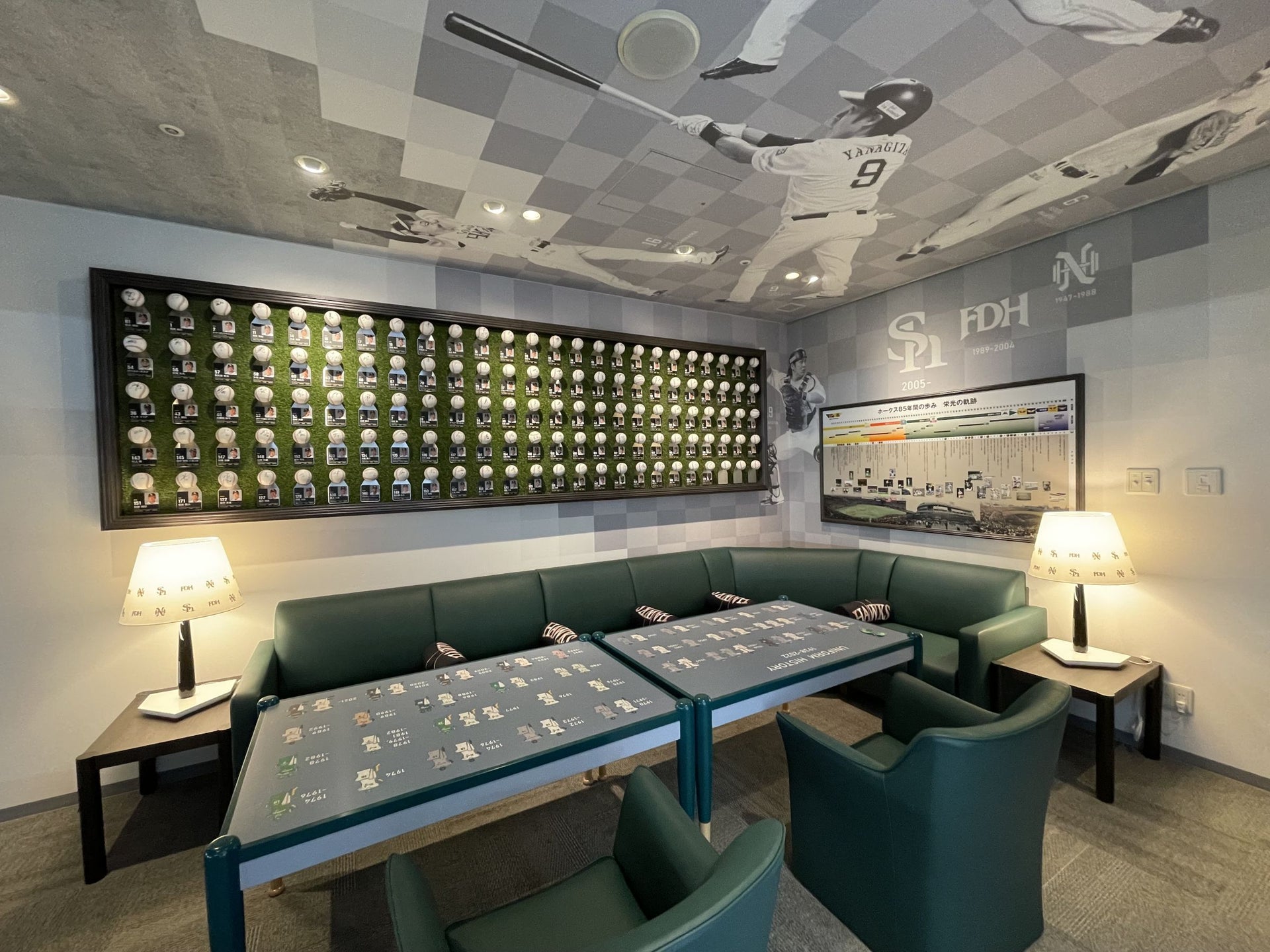 ホークスヒストリールーム supported by Ericsson